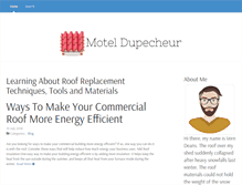 Tablet Screenshot of moteldupecheur.com